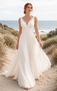 Robe de mariée en tulle, coupe trapèze, bustier cœur, traîne