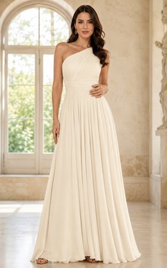 Spaghetti Strap Scoop Neck A-Line Floor Length Bridal Gown