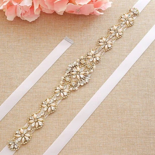 Elegant Bridal Beaded Belt