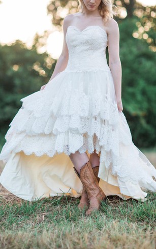 Rustic Wedding Gowns Country Western Bridal Dresses Dorris Wedding