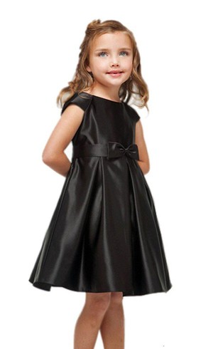 Black Junior Bridesmaid Dresses
