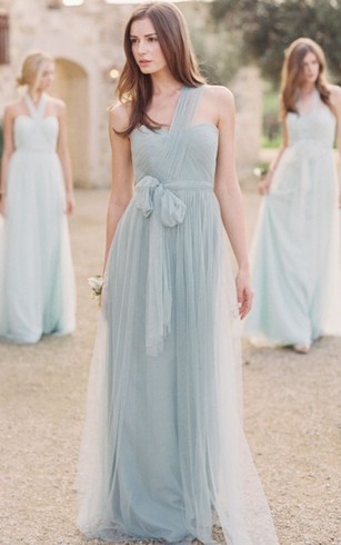 Ice Blue Wedding Dress