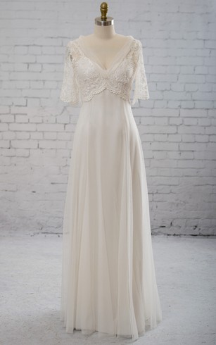 Flowy Beach Wedding Dresses
