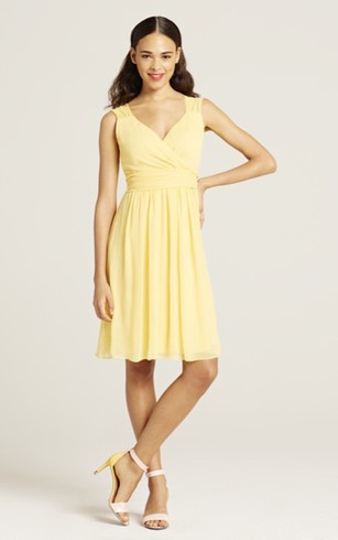Yellow Short Dress