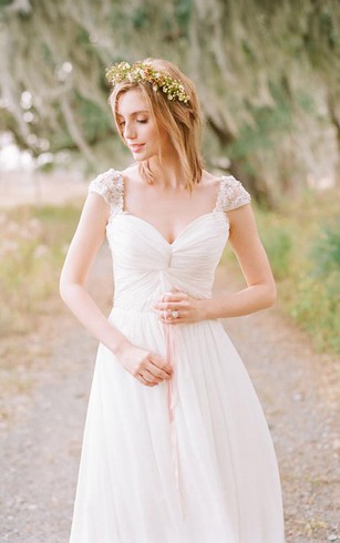 Flowy Beach Wedding Dresses