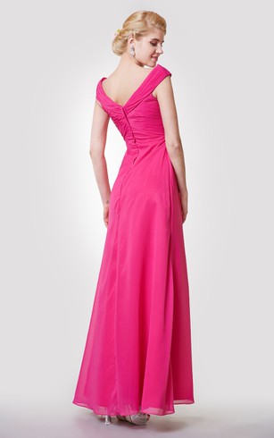 Hot Pink Bridesmaid Dresses