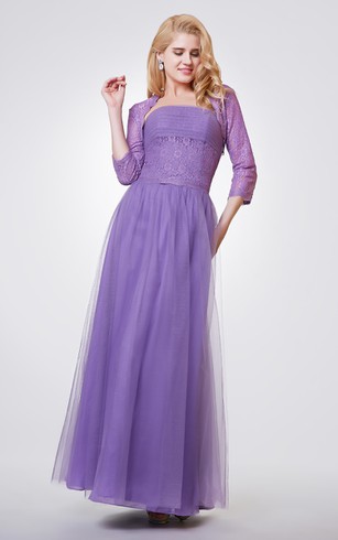purple evening dresses