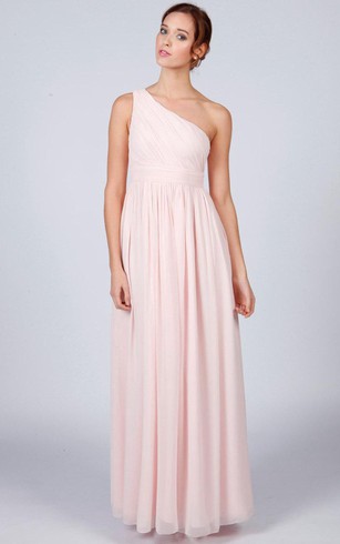 Pastel Pink Bridesmaid Dresses