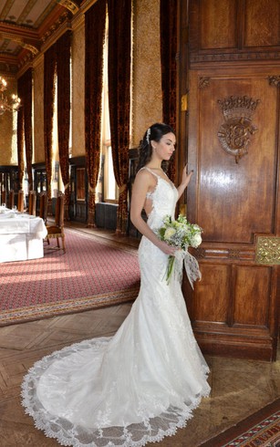 Racerback Wedding Dress