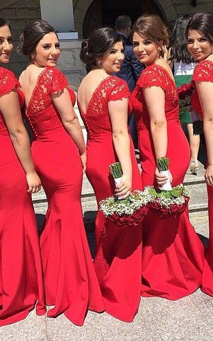 Wine Colored Bridesmaid Dresses