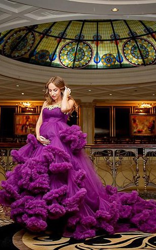 Purple Wedding Dress