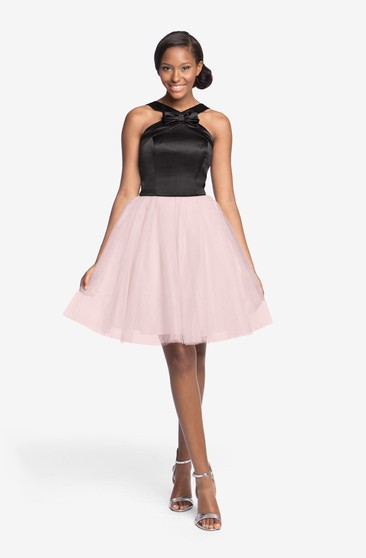Affordable Wedding Dresses And Bridesmaid Dorriswedding Tulle Lovely Short Dress With Ed Satin Bodice