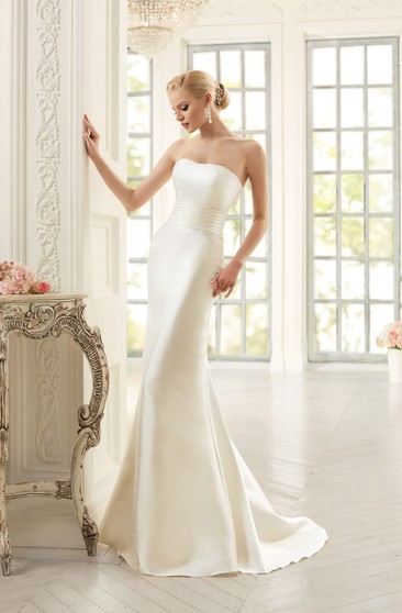 Plain Style Wedding Gowns Simple Bridal Dresses Dorris Wedding