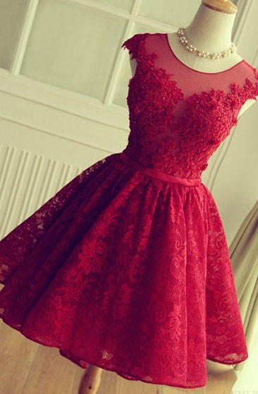 classy red cocktail dresses