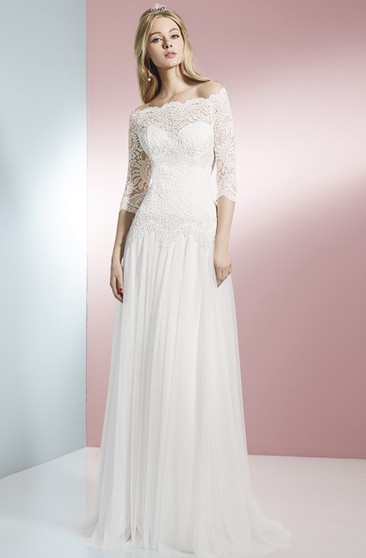 Wedding Gowns Without Court Trains Trainless Bridals Dress