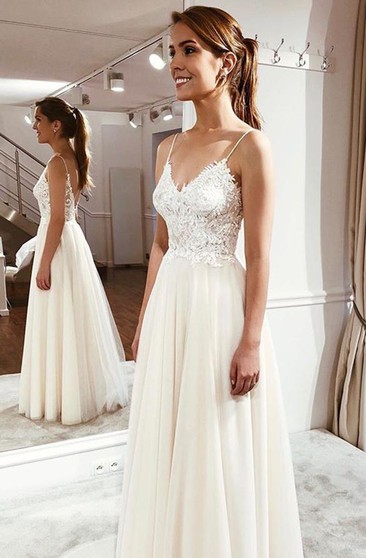 Hippie Bridal Dresses Casual Wedding Gowns Dorris Wedding