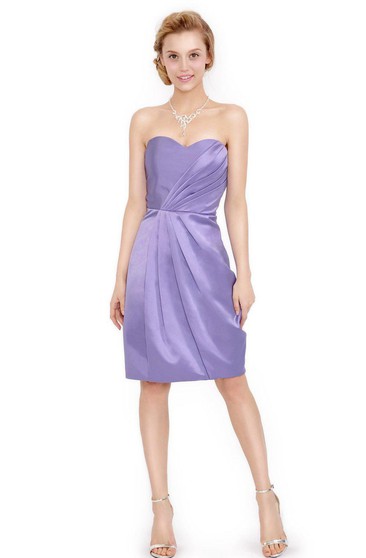 Lavender Color Cocktail Dresses Lavender Short Prom Dress