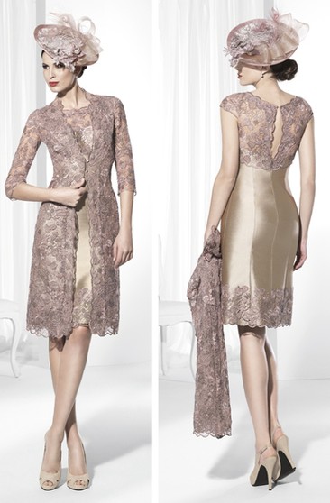 Mother Of Bride Jackets Dresses Wedding Guest Dress With Jacket