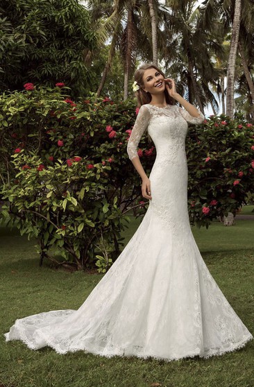 Long Sleeves Bridal Dresses On Sale Wedding Gowns With Long
