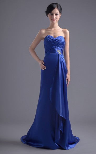 Alluring Sleeveless Beaded Fit N Flare Special Occasion Dresses