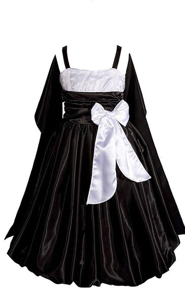 Sleeveless A-line Pleated Dress With Straps and Shawl