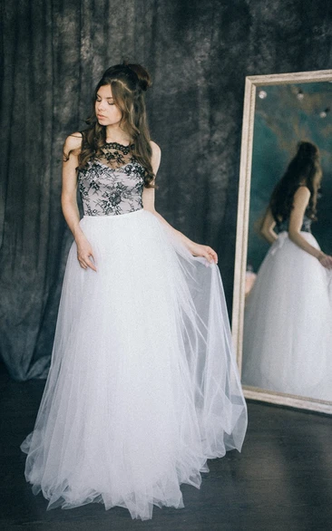 Sheath  Black Wedding Dress Straps Sleeveless Open Back Zipper Appliques Lace With Pleats
