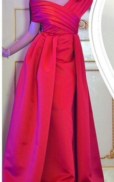 Elegant Off the Shoulder Long Prom Dress Floor Length Party Gowns