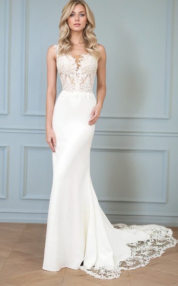 short white lace graduation dress White Satin Lace A-line Cap Sleeves Homecoming Dresses, Graduation Dresses,  MH577