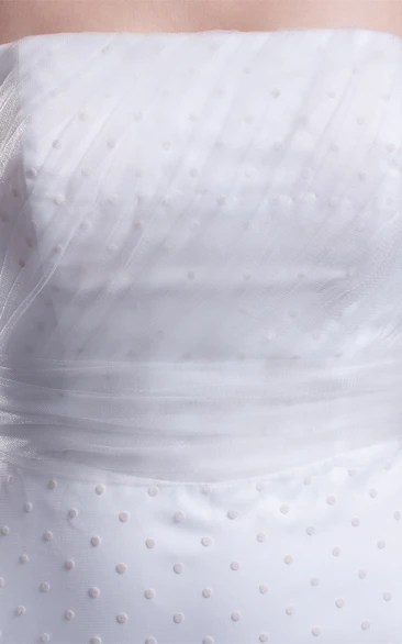 Stylish Strapless Sleeveless Trumpet Satin Wedding Dresses