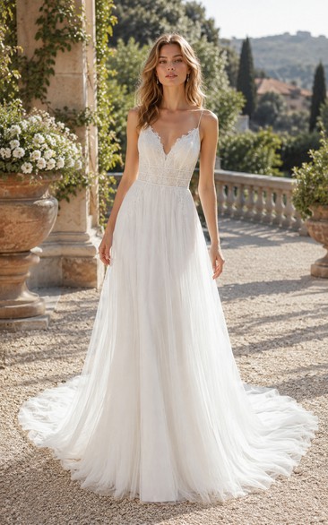 Casual Style Summer Season Wedding Dress, Simple Bridal Dresses In Summer - Dorris Wedding Casual Style Summer Season Wedding Dress, Simple Bridal Dresses In Summer - Dorris Wedding