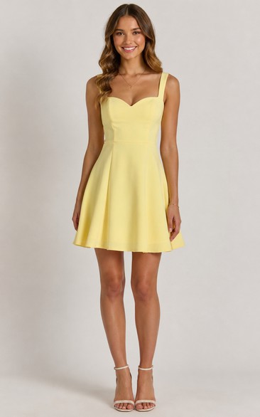 Daffodil Sweetheart A-Line Bridesmaid Dress