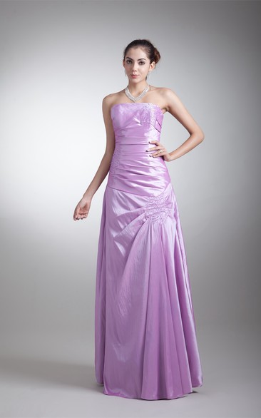 Stylish Sheath Beaded Sleeveless Maxi Special Occasion Dresses