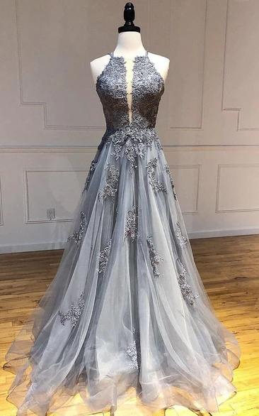 Silver Ethereal Fairy Evening Prom Unique Colored Wedding Dress Enchanted Forest