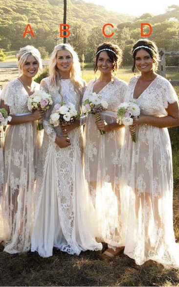 boho bridesmaid dresses