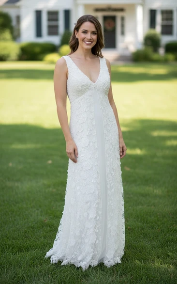 Timeless Vintage V-Neck Dress