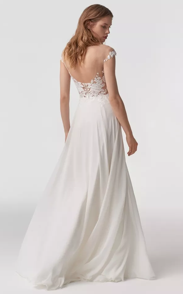 Pleated Off-the-Shoulder Sheath Floor-length Gown Spa main image 1