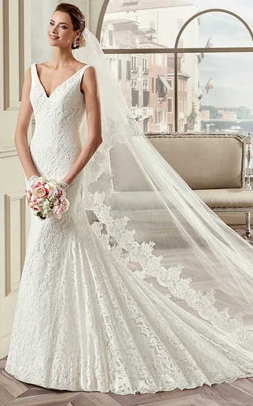 Sweetheart Sheath Lace Bridal Gown With Cap Sleeves And Open Back