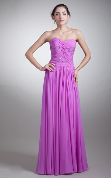 Glossy Maxi Sheath Sleeveless Chiffon Special Occasion Dresses