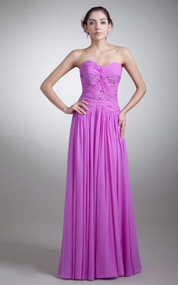 Glossy Maxi Sheath Sleeveless Chiffon Special Occasion Dresses
