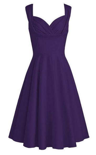 Sleeveless Sweetheart Short Ruffled Chiffon Dress