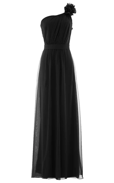 Strapless Basque Waist Dress With Zioper Back