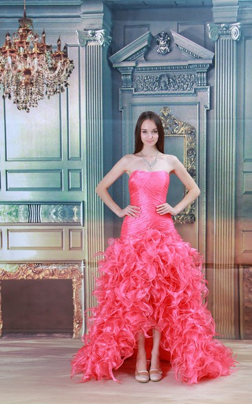 Stirring Soft Sweetheart Sleeveless a Line Satin Icy Yarn Special Occasion Dresses