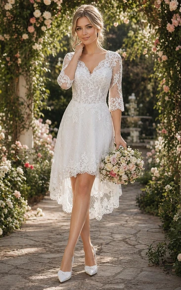 floral lace dresses Floral lace wedding dress | Fairytale wedding dresses main image 0