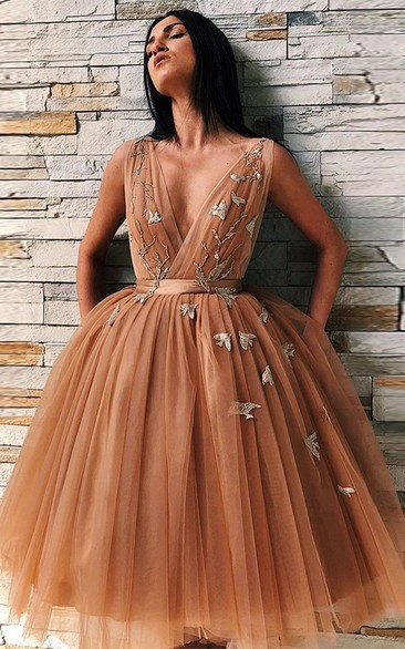 Knee length formal hot sale dresses for juniors