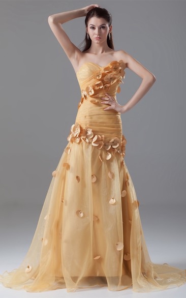 Brilliant Pleated Sleeveless a Line Organza Special Occasion Dresses