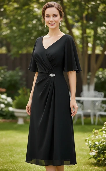 Vintage Style Beaded Tea Dress