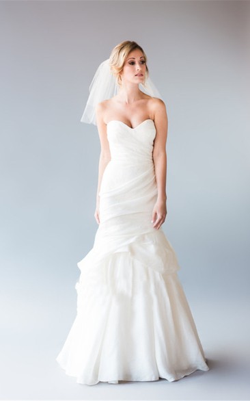 Simple Short Mesh Wedding Veil