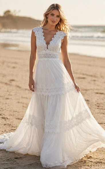 Wedding Gowns without Court Trains, Trainless Bridals Dress - Dorris Wedding