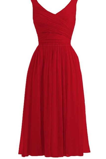 white christmas dresses Cap Sleeves Beading Knee Length Chiffon Lace Mother of The Groom Dress, Burgundy main image 0