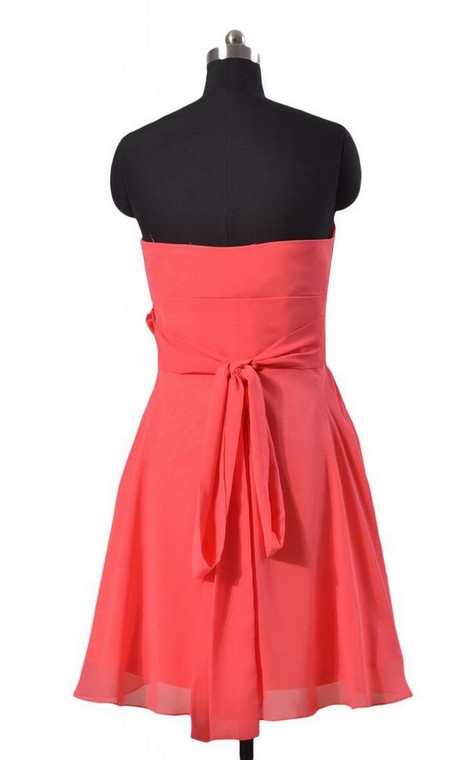 Sweetheart Pleated Chiffon A-line Gown With Floral Sash - 4